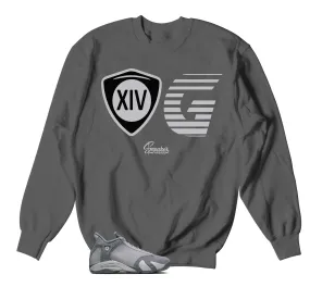 Retro 14 Flint Grey Original Sweater