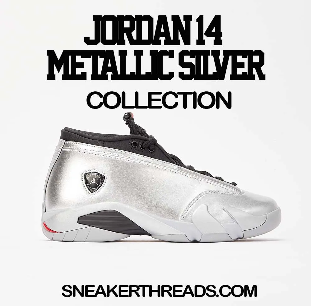 Retro 14 Metallic Silver ST Crown Shirt