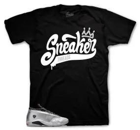 Retro 14 Metallic Silver ST Crown Shirt