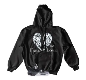 Retro 4 Fear Fake Love Hoodie