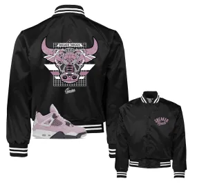 Retro 4 Orchid War Bully Satin Jacket