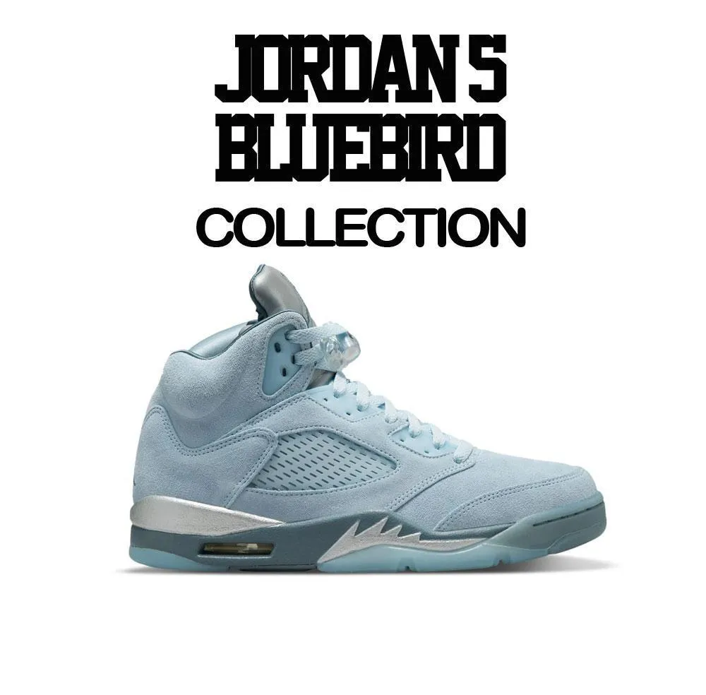 Retro 5 Bluebird Rap King Shirt