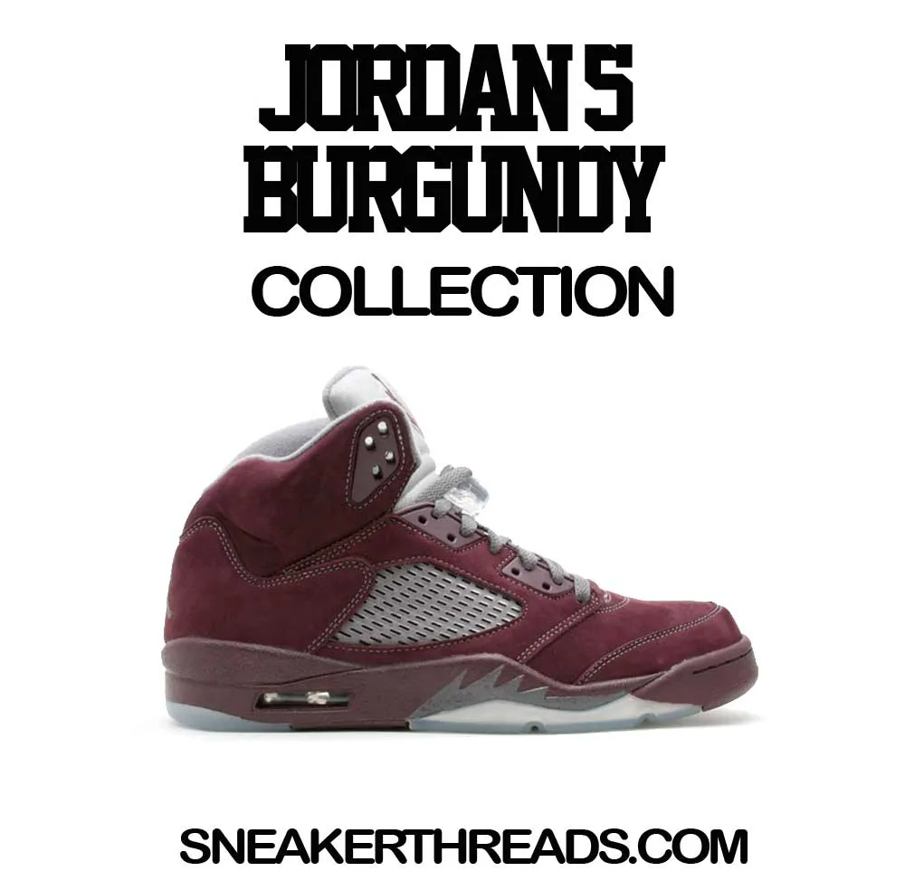 Retro 5 Burgundy Fly Kicks Shirt