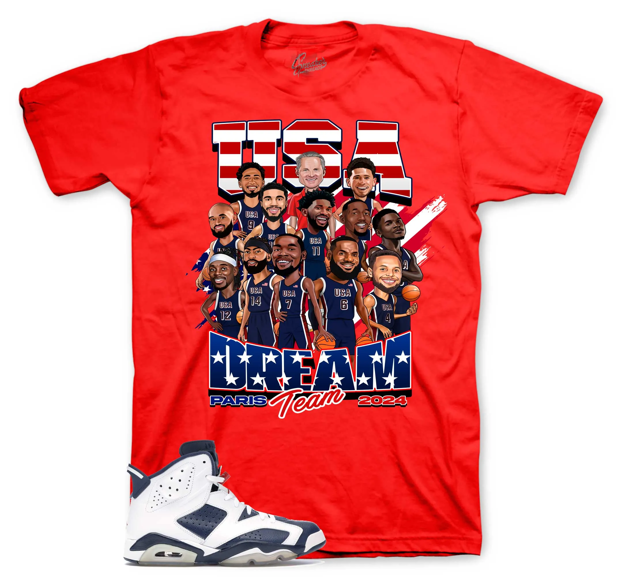 Retro 6 Olympic Contenders Shirt