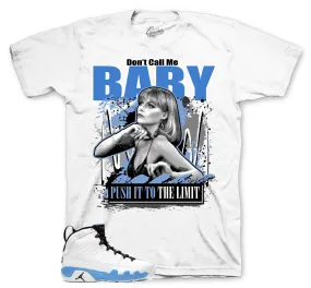 Retro 9 Powder Blue Baby Shirt