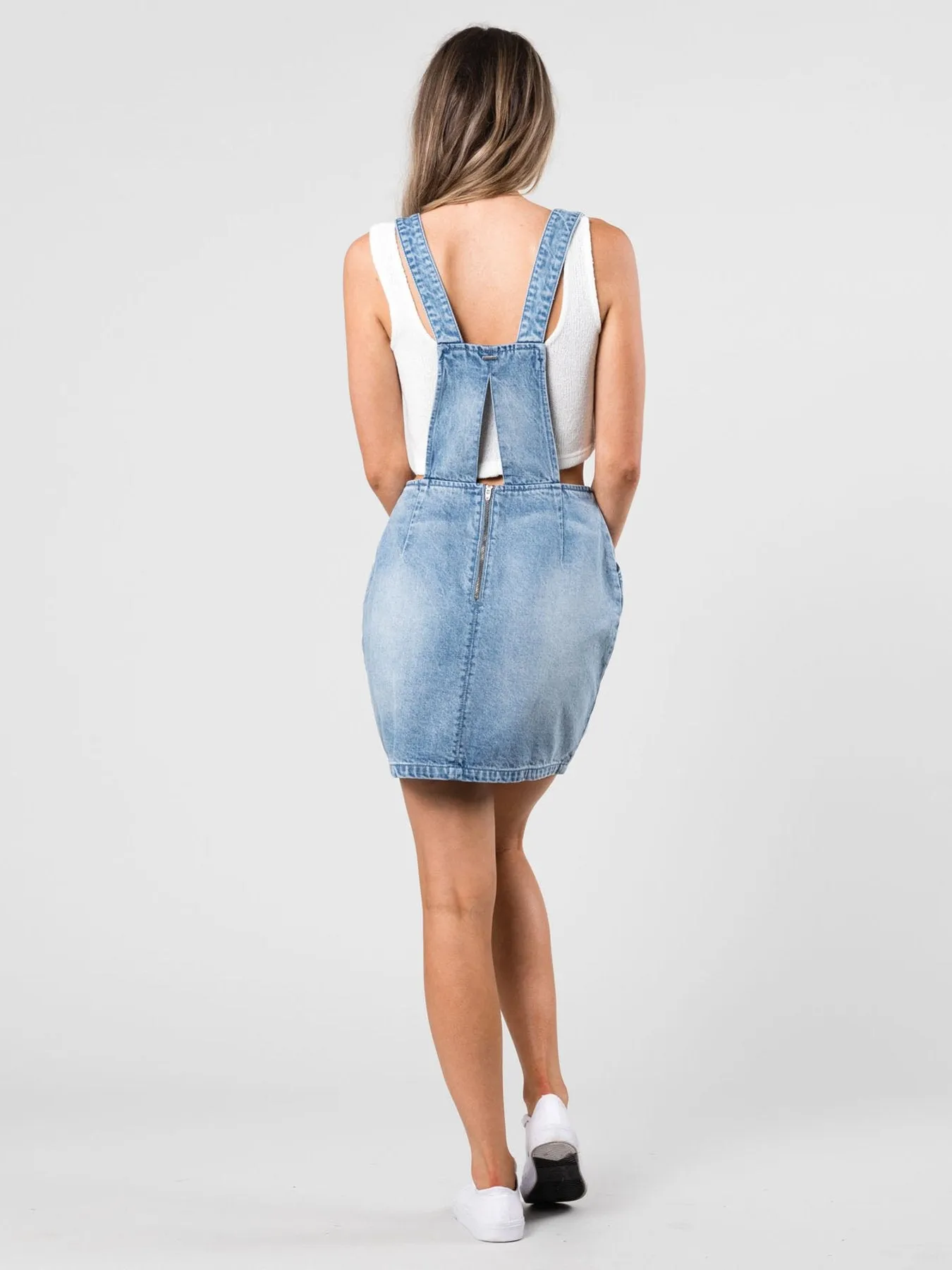 Salvador Denim Dress - Dust Blue