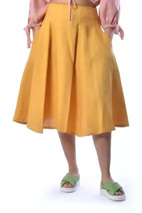 Sunshine Linen Berkley Skirt