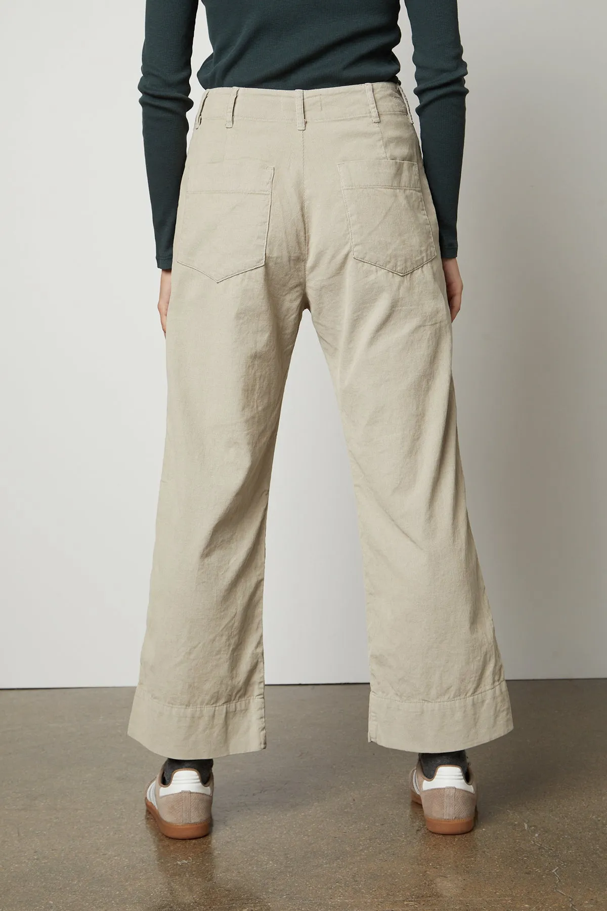 VERA CORDUROY WIDE LEG PANT