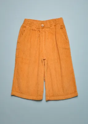 WIDE LEG CORDUROY TROUSERS