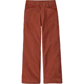 Women's Wide-Leg Cord Pants